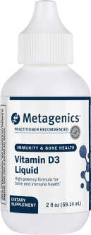 Metagenics Vitamin D3 Liquid 2 oz